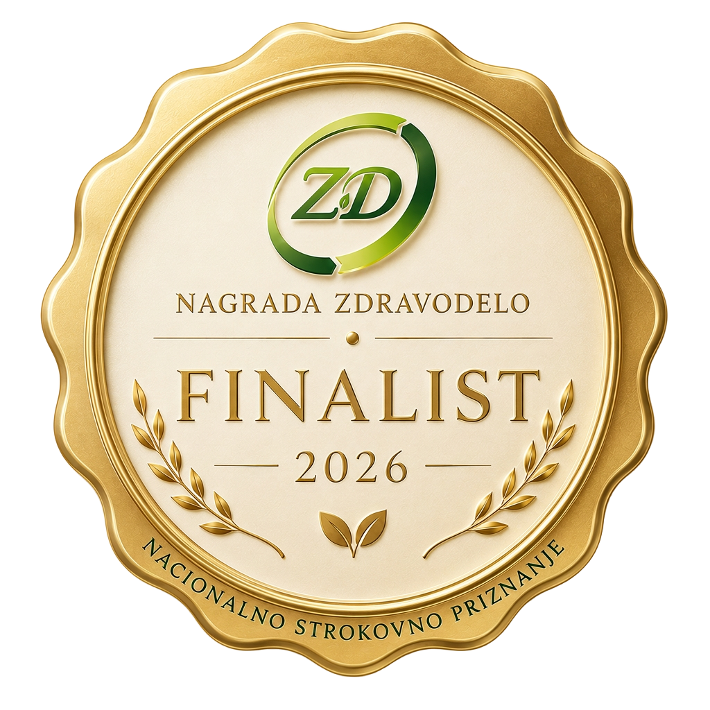 Zlati pečat Finalist 2026 — Nagrada ZdravoDelo