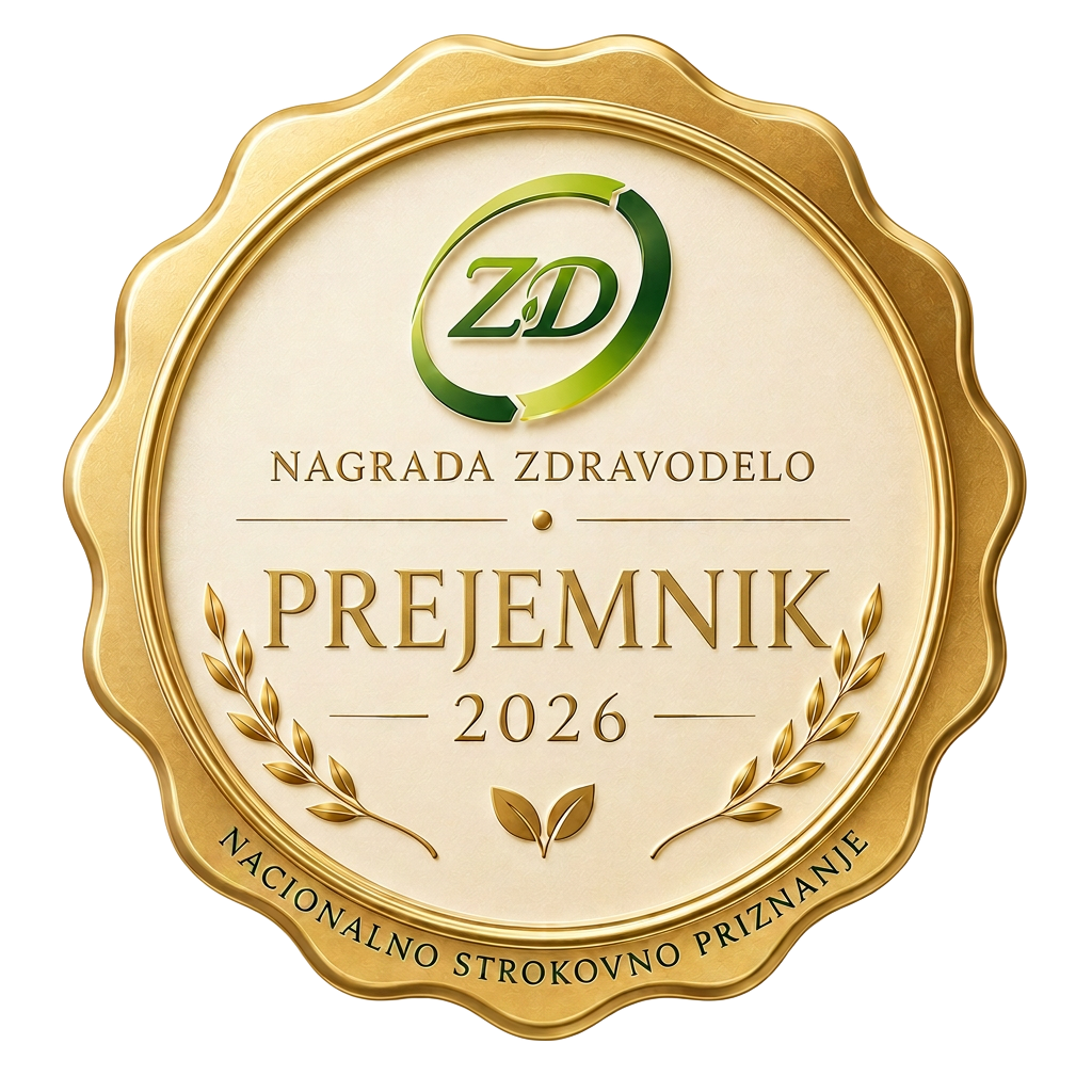Zlati pečat Prejemnik 2026 — Nagrada ZdravoDelo